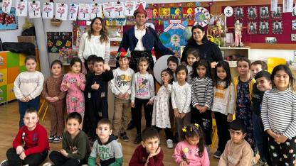 Muratpaşa ilçesindeki okulda öğrenciler ramazan coşkusunu yaşadı