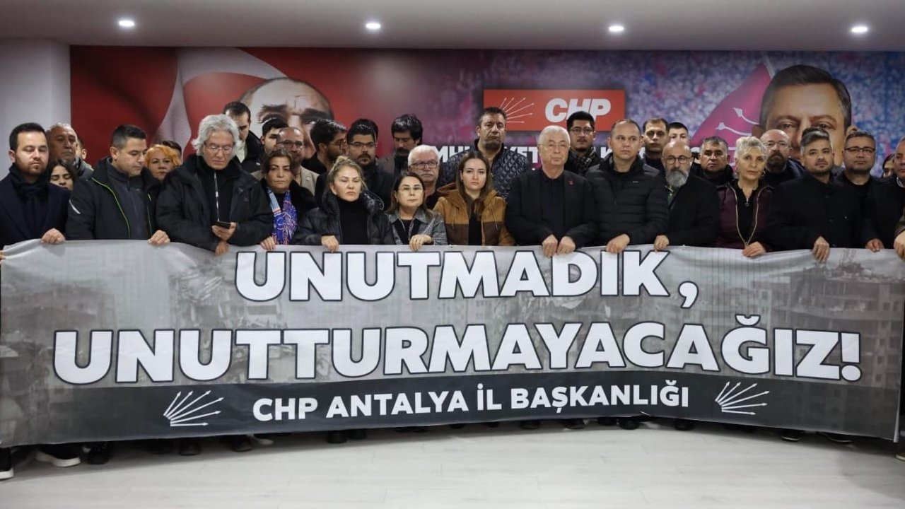 Özdemir: 6 Şubat içimizde dinmeyen bir acının tarifi