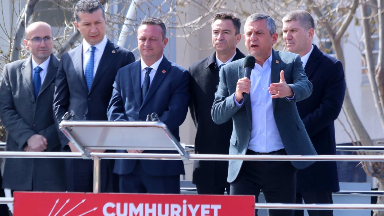 Özgür Özel: İran'ı kurtarmak ne Trump'a ne de eli kanlı Netanyahu'ya düşmüştür