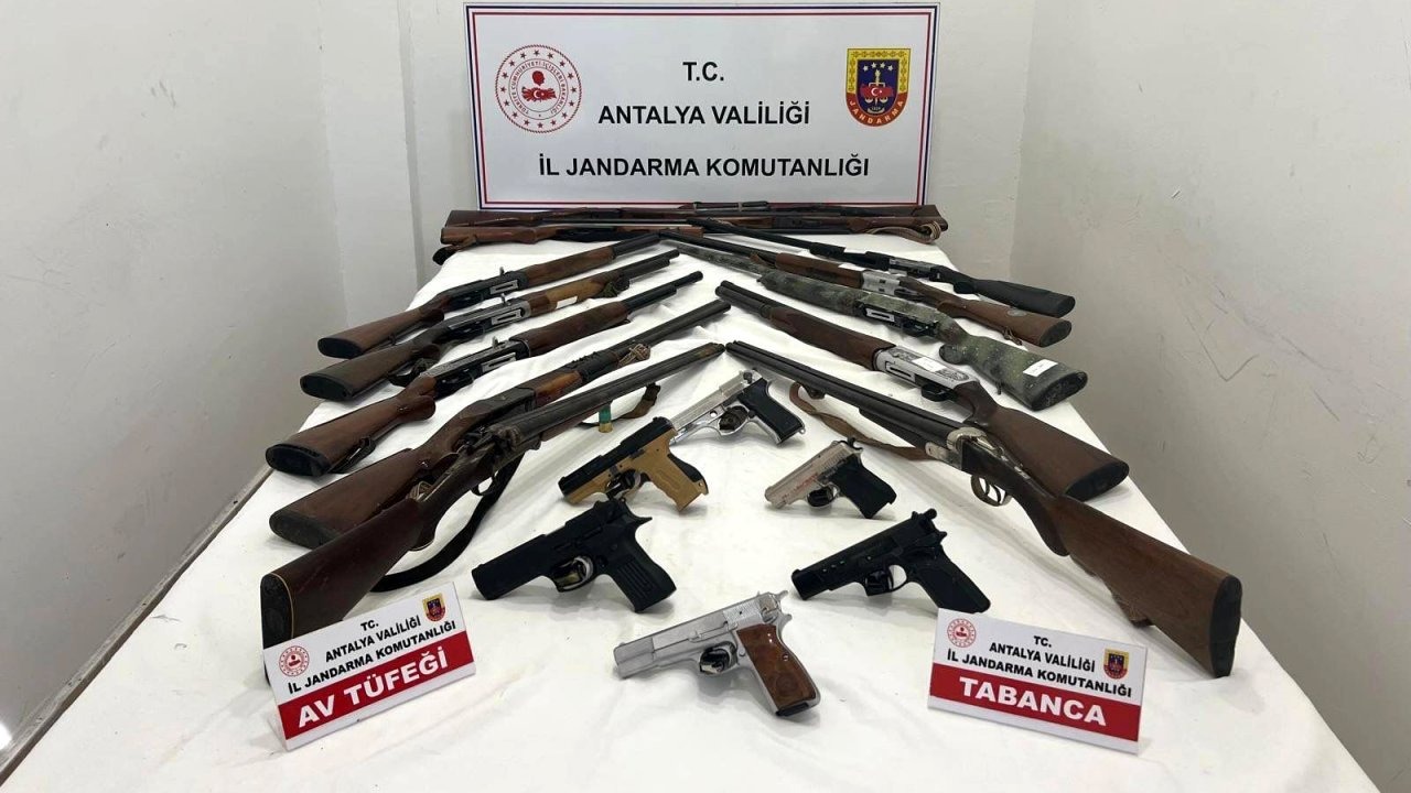 Ruhsatsız silah operasyonu