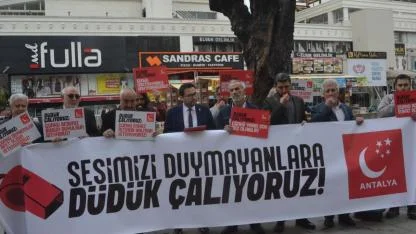 Saadet Partisi Kapalı Yol’da düdük çaldı