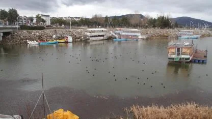 Son yağışlar Beyşehir Gölü'ne can suyu oldu