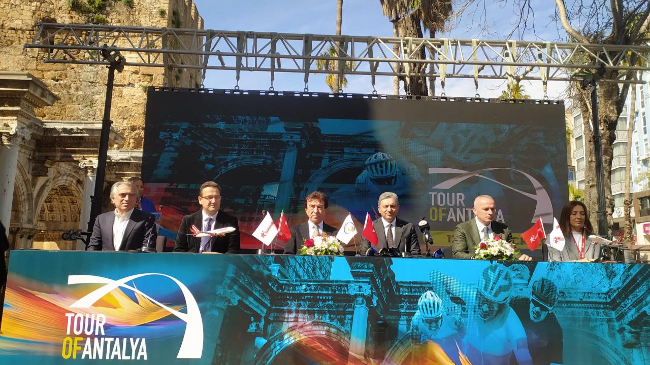 Tour of Antalya’nın lansmanı Üç Kapılar’da gerçekleştirildi