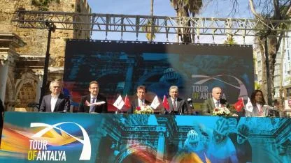 Tour of Antalya’nın lansmanı Üç Kapılar’da gerçekleştirildi