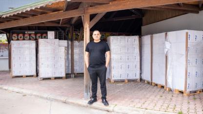 15 yıldır süren gelenek! Barış Kurucu’dan 2000 aileye yardım kolisi