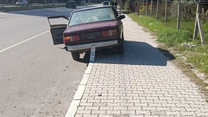 Kaza yapan araçta uyuşturucu madde bulundu