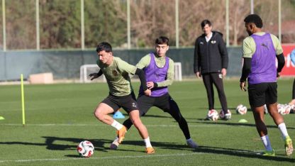 Corendon Alanyaspor, Galatasaray maçı hazırlıklarını tamamladı