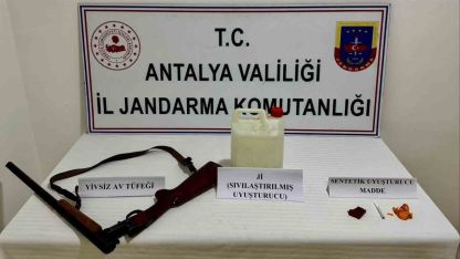 Manavgat’ta uyuşturucu operasyonunda 2 şüpheliye adli işlem