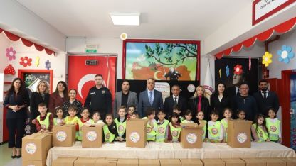 Aksu’da miniklerden büyük dayanışma