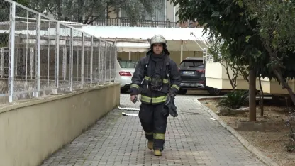 Alanya’da apartman dairesinde yangın çıktı