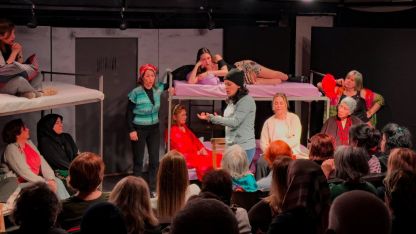 Sahnede gerçek yaşam hikâyesi