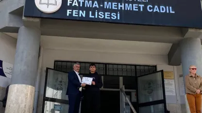 Korkutelili öğrenci ABD'den madalyayla döndü