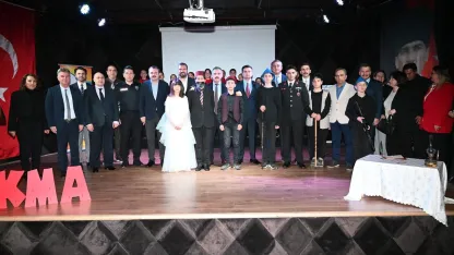 Kemer'de İstiklal Marşı'nın kabulü törenle kutlandı