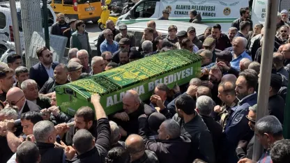 İlçe başkanı son yolculuğuna uğurlandı