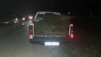 Kamyonet kasasından düşen kadın öldü