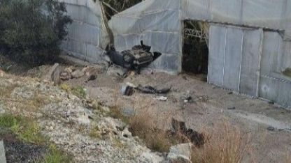 Alanya’da otomobil muz serasına devrildi: 1 ölü, 1 yaralı