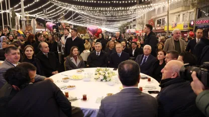 Elmalı'da geleneksel iftar programı