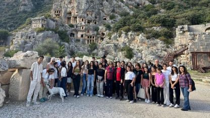 Antalyalı öğrenciler şehrini tanıyor