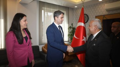 Bucak’ta protokol bayramlaştı