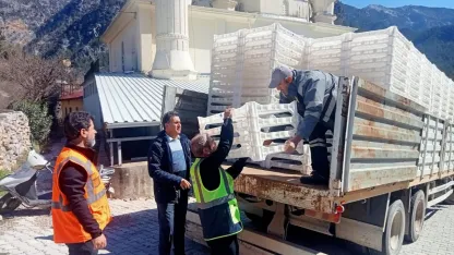 Büyükşehir'den üreteciye destek