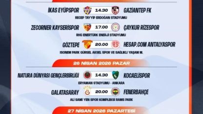 Galatasaray - Fenerbahçe derbisinin tarihi belli oldu