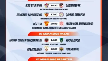 Galatasaray - Fenerbahçe derbisinin tarihi belli oldu