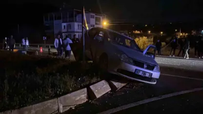 Gazipaşa’da gece yarısı kaza: 5 yaralı