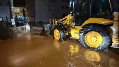 Bodrum’a 24 saatte metrekareye 50 kilogram yağış düştü