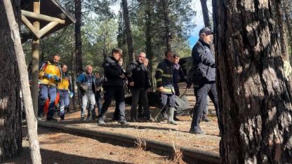 Ormanlık alanda erkek cesedi bulundu