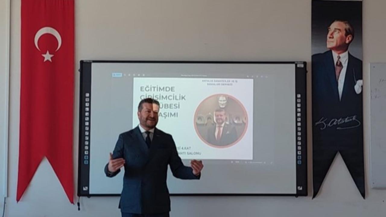 Akdeniz Üniversitesinde "Girişimcilik Semineri" düzenlendi