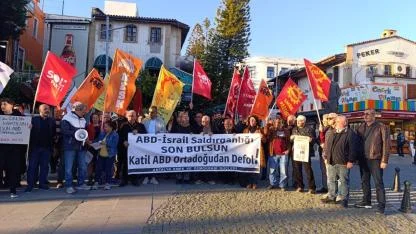 Antalya Attalos Meydanı’nda açıklama