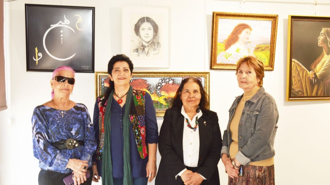 Antalyalı sanatçılar bahar sergisinde buluştu