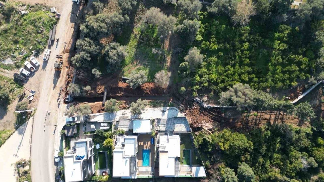 Bodrum'da üstyapı çalışmaları hızlandı