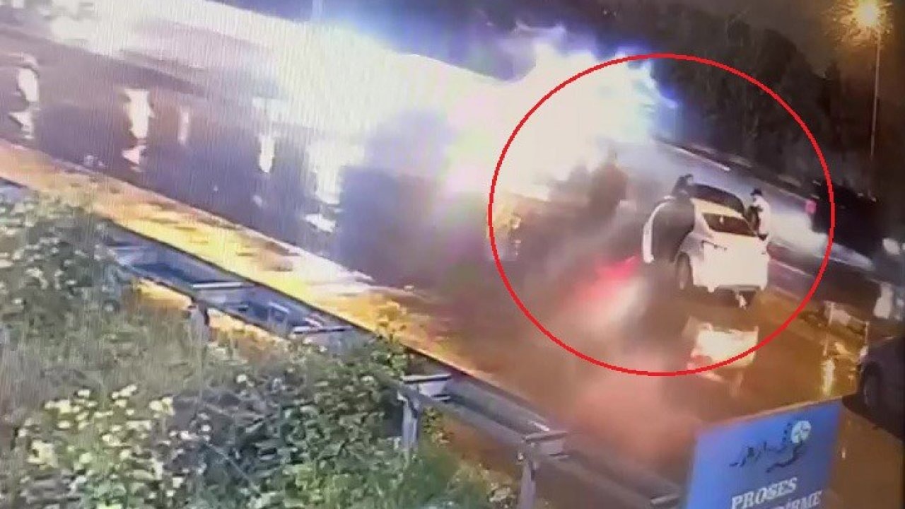 Diş hekimini adım adım takip edip kaza süsü ile durdurup darp ettiler