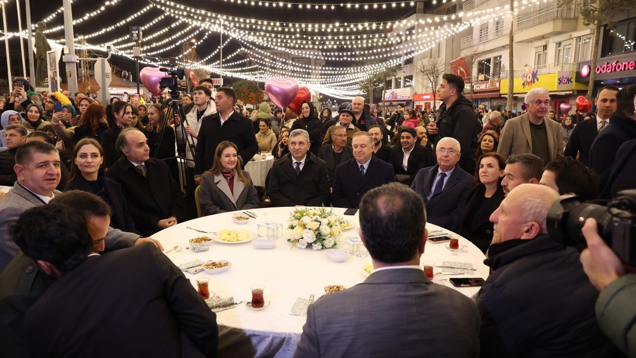 Elmalı'da geleneksel iftar programı
