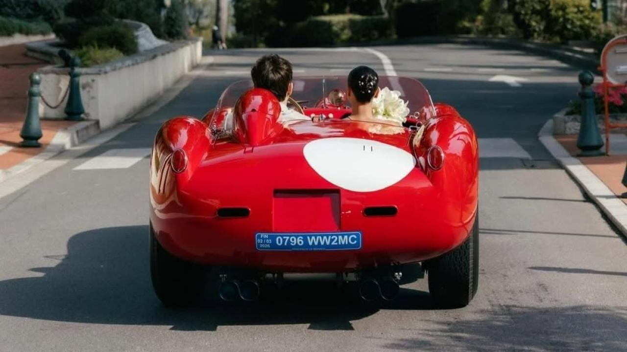 Formula 1 yıldızı Charles Leclerc dünyaevine girdi!