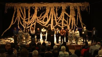 Isparta'da "Daha İyisini Yazana Kadar Shakespeare" oyunu sahnelendi