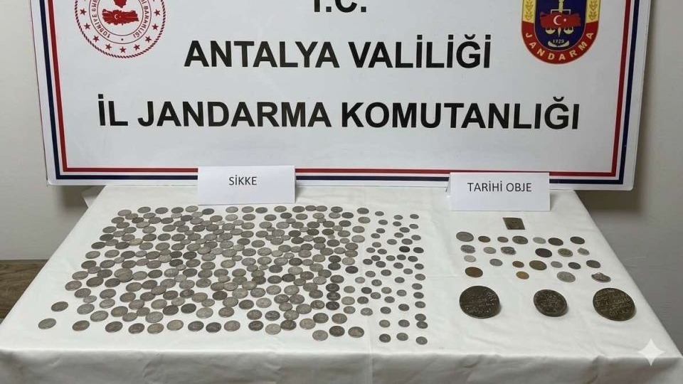 Kaş’ta tarihi eser kaçakçılığı operasyonu