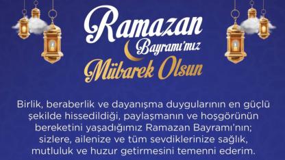 KEPEZ BELEDİYESİ RAMAZAN BAYRAMI KUTLAMA İLANI