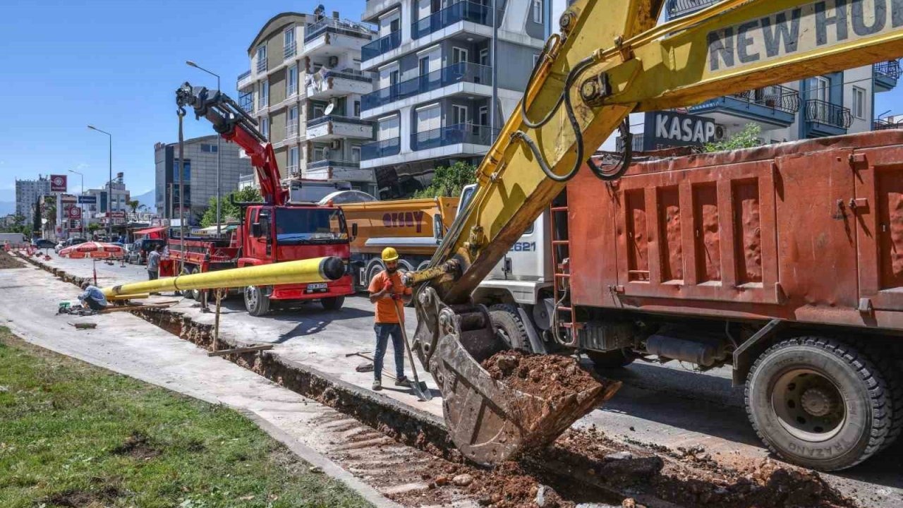 Kepez’de doğal gaz yatırımları büyüyor
