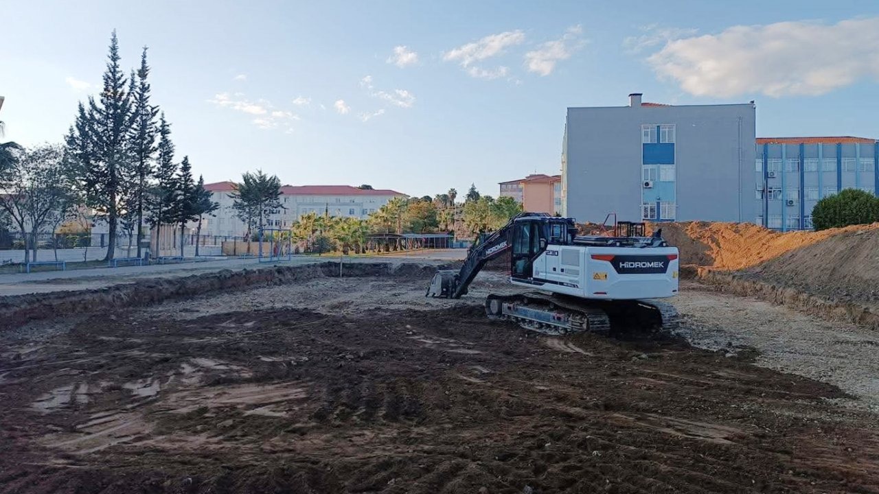 Manavgat'a okul tipi spor salonu