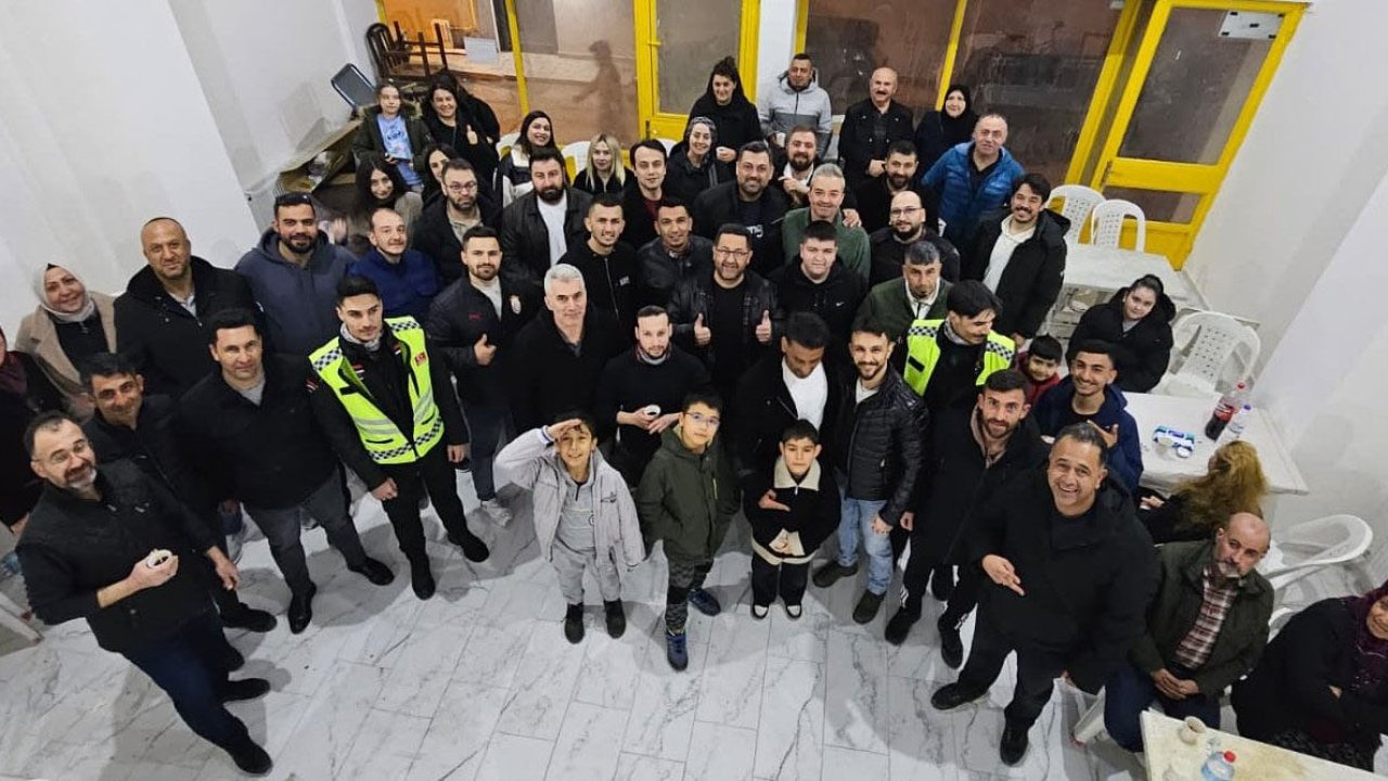 Motorcular iftarda buluştu