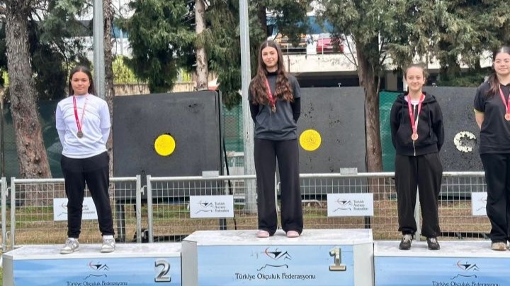 Okçuluk il birinciliğinde Manavgat’a 2 altın madalya