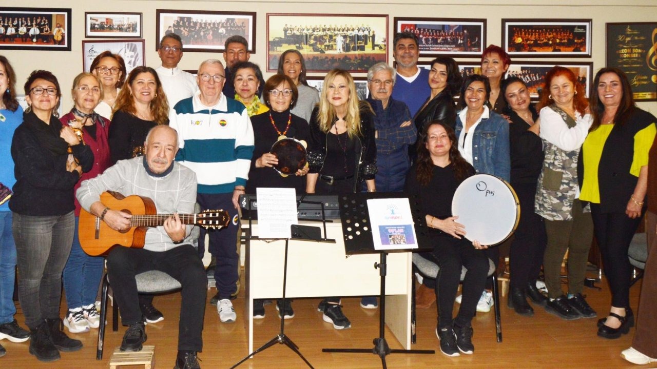 Popüler şarkılar konserine hazırlık