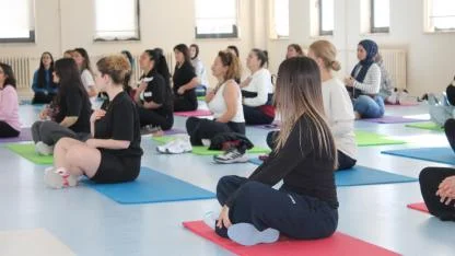 SDÜ'de "Well Being-Meditasyon" etkinliği düzenlendi