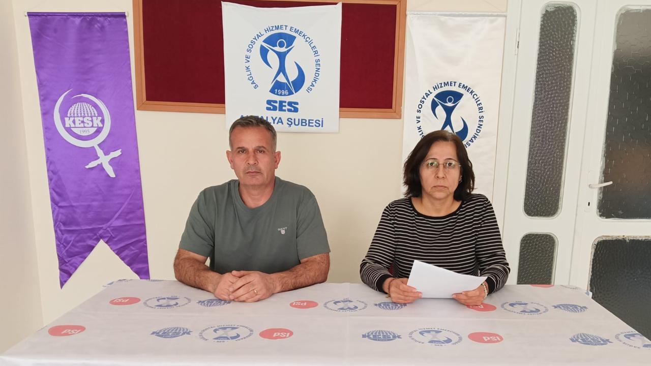 SES Antalya “Kaybettiğimiz arkadaşlarımızın çığlığıyız”