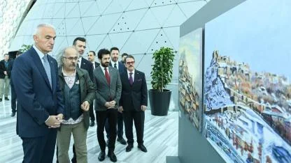 Türk Dünyası Turizm Başkenti seçilen Ankara'da resim sergisi