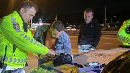 Uygulama noktasına gelmeden sürücü değiştirdi