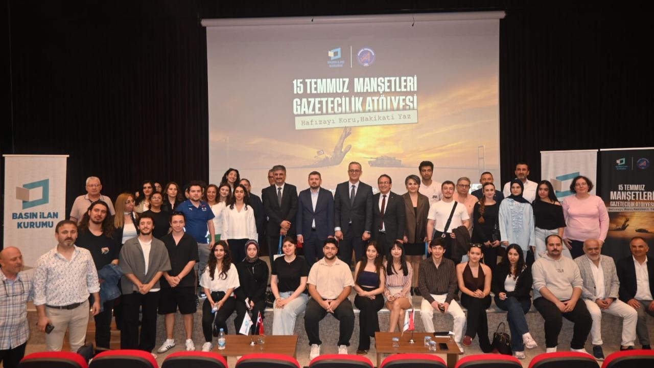 15 Temmuz atölyesinde kriz haberciliği masaya yatırıldı