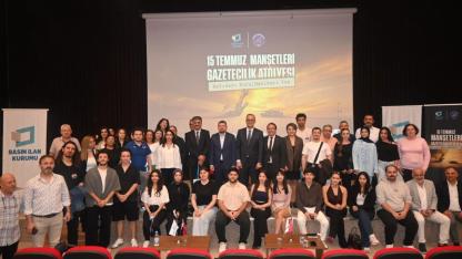 15 Temmuz atölyesinde kriz haberciliği masaya yatırıldı